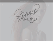 Tablet Screenshot of jonnycosmetics.com